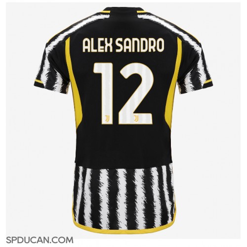 Muški Nogometni Dres Juventus Alex Sandro #12 Domaci 2023-24 Kratak Rukav